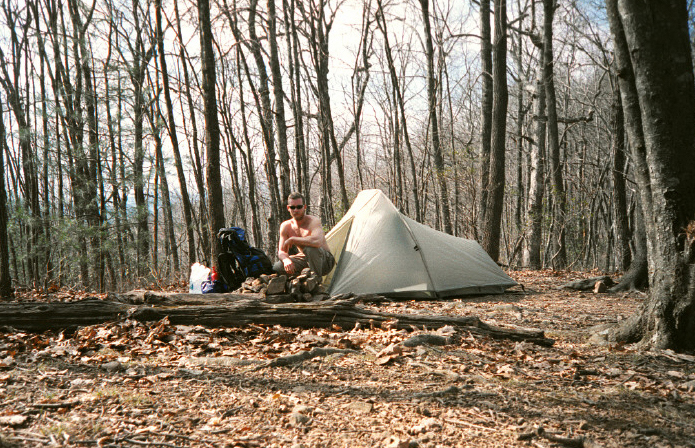 Daniel on the Appalachian Trail